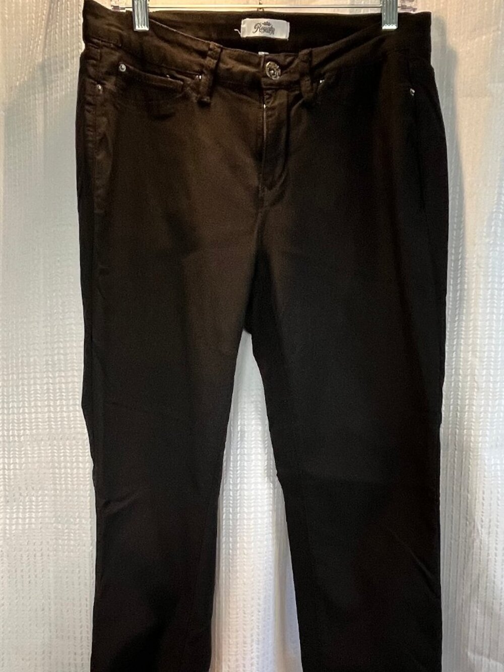 Royalty For Me Black Stretch Denim Jeans size 18W